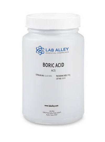 Boric Acid Crystals 99.8%, ACS Grade