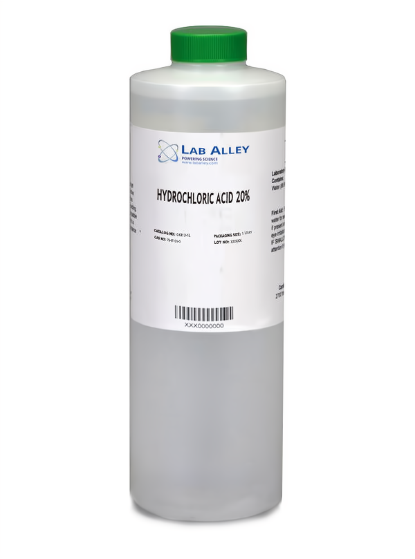 Hydrochloric Acid 20% Solution, ACS Grade