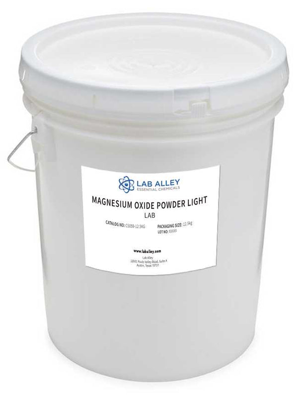 Magnesium Oxide Powder Light Lab Grade