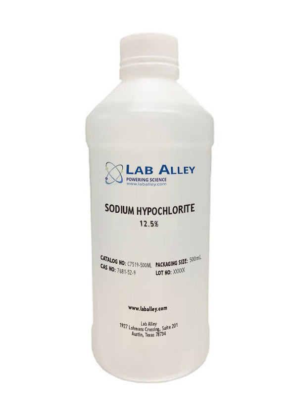 Sodium Hypochlorite 12.5% Solution