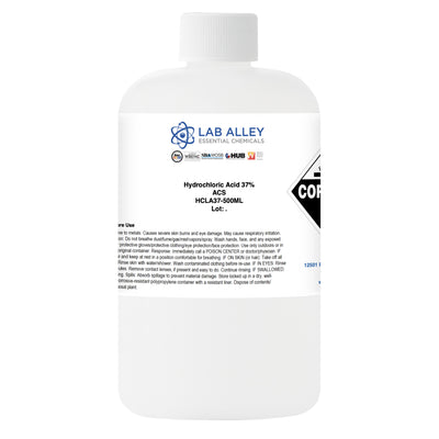 Hydrochloric Acid 37% Solution, ACS Reagent Grade
