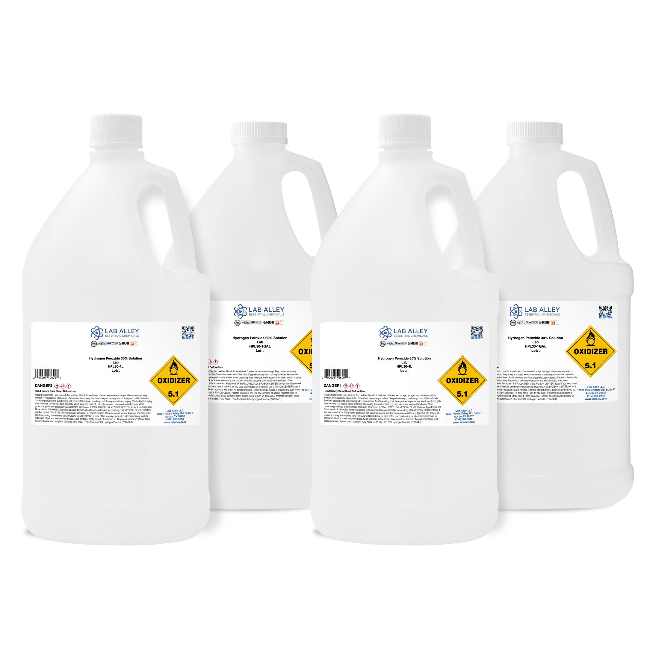 Hydrogen Peroxide 30% Solution, Lab Grade