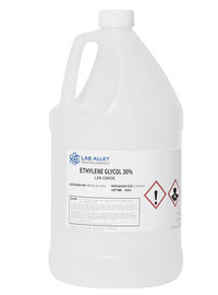 Ethylene Glycol 30% Solution in DI Water, Lab Grade Ethylene Glycol 30% Solution in DI Water, Lab Grade