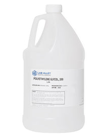 Polyethylene Glycol (PEG) 200, Lab Grade Polyethylene Glycol (PEG) 200, Lab Grade