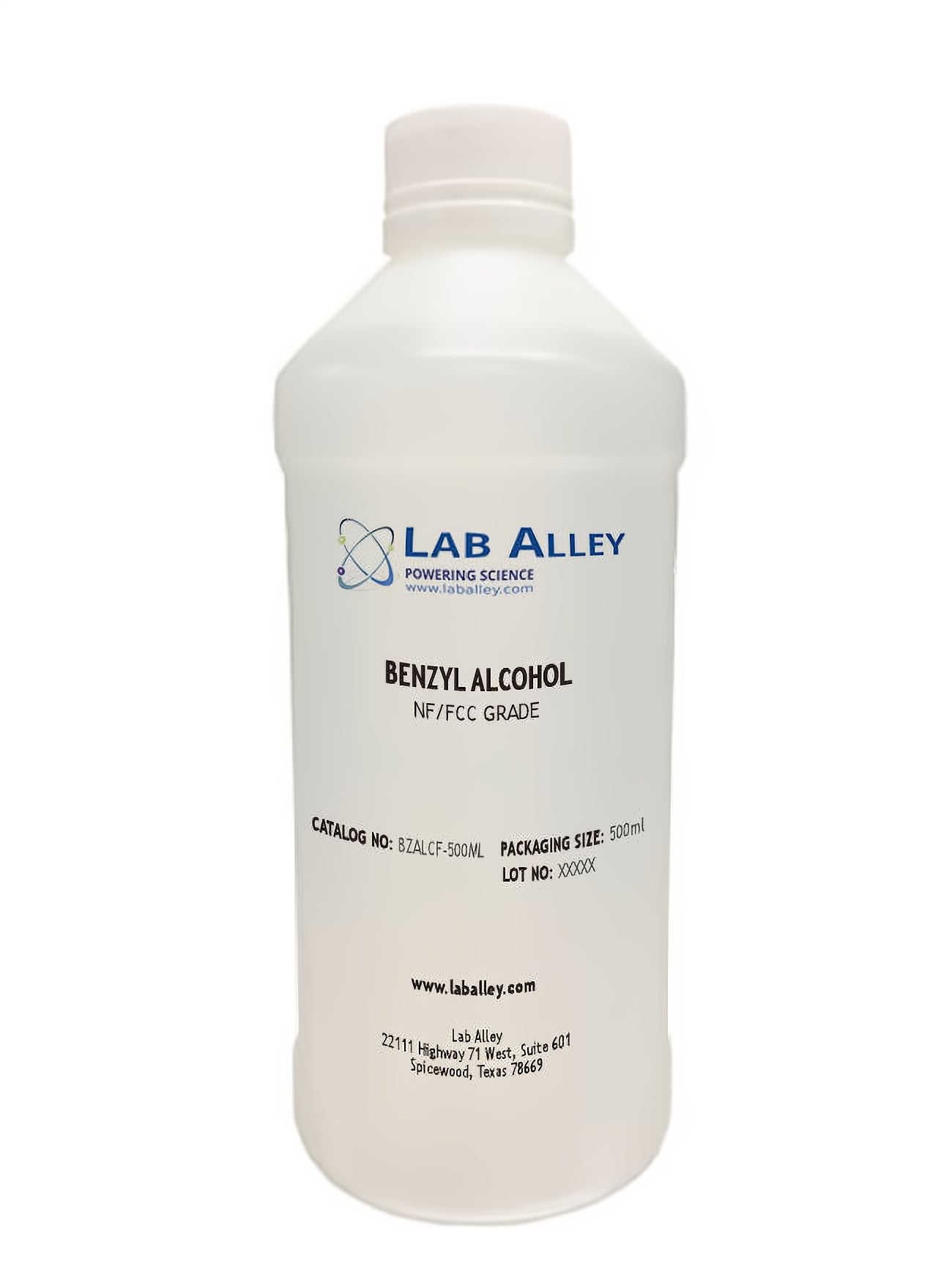 Benzyl Alcohol NF/FCC Grade Lab Alley