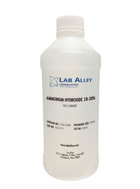 Ammonium Hydroxide, ACS Grade, 28-30%, 500ml Ammonium Hydroxide, ACS Grade, 28-30%, 500ml