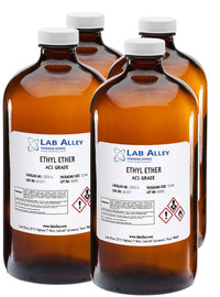 Ethyl Ether, ACS Grade, ≥99%, 500mL