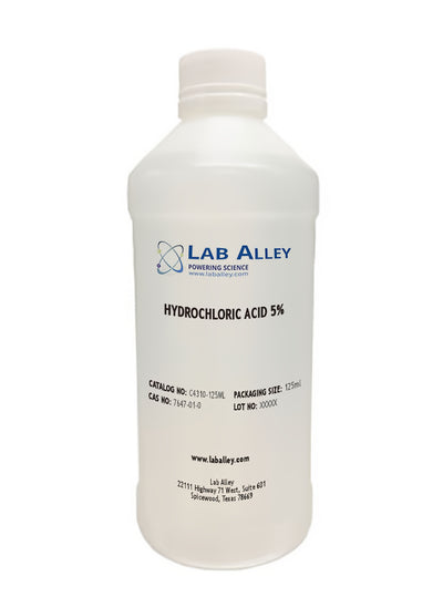 Hydrochloric Acid 5% Solution, Lab Grade