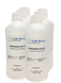 Hydrochloric Acid, A.R./Technical Grade, 15%, 500mL