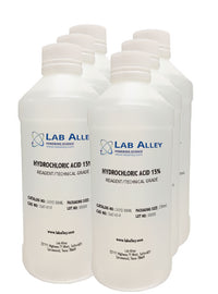 Hydrochloric Acid, A.R./Technical Grade, 15%, 500mL Hydrochloric Acid, A.R./Technical Grade, 15%, 500mL