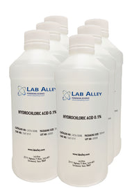 Hydrochloric Acid, 0.1%, 500ml Hydrochloric Acid, 0.1%, 500ml