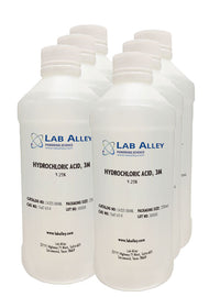 Hydrochloric Acid, 3M  (9.25%), 500ml