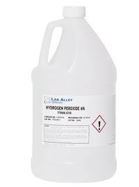 Hydrogen Peroxide, Lab Grade, 6% Stabilized, 1 Pint Hydrogen Peroxide, Lab Grade, 6% Stabilized, 1 Pint