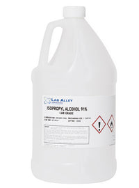Isopropyl Alcohol, Lab Grade, 91%, 500mL Isopropyl Alcohol, Lab Grade, 91%, 500mL