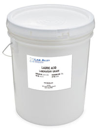 Lauric Acid, Lab Grade, 97%, 100 Grams