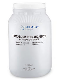 Potassium Permanganate Crystal, ACS Reagent Grade, 99%, 125g Potassium Permanganate Crystal, ACS Reagent Grade, 99%, 125g