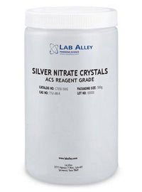 Silver Nitrate Crystals, ACS Reagent Grade, 2g
