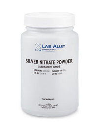Silver Nitrate Powder, Lab Grade, 99%, 25 grams