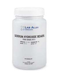 Sodium Hydroxide Beads, Food Grade (FCC), 100g Sodium Hydroxide Beads, Food Grade (FCC), 100g