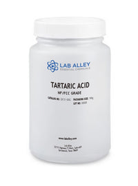 Tartaric Acid Powder NF/Food Grade (FCC), 100 Grams Tartaric Acid Powder NF/Food Grade (FCC), 100 Grams