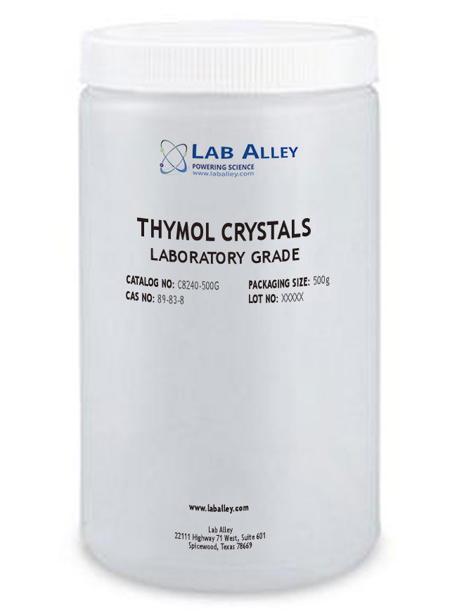 Thymol Crystal, Lab Grade, 500g