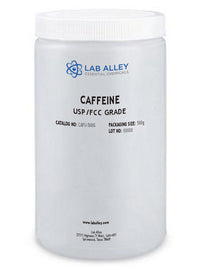 Lab Alley Caffeine Powder, USP FCC Food Grade, 100g