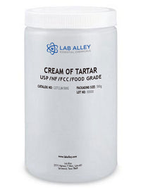 Cream of Tartar, USP/NF/FCC/Food Grade, 100 Grams