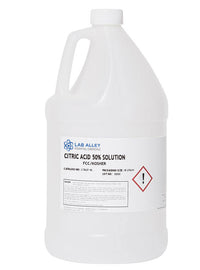 Citric Acid 50% Solution, FCC/Food Grade, Kosher, 500mL