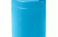 Plastic Drum - 15 Gallon, Closed Top, Blue