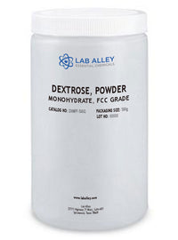 Dextrose, Monohydrate, FCC Grade, Powder, 100 Grams