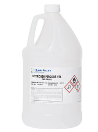 Hydrogen Peroxide, Lab Grade, 15%, 500mL