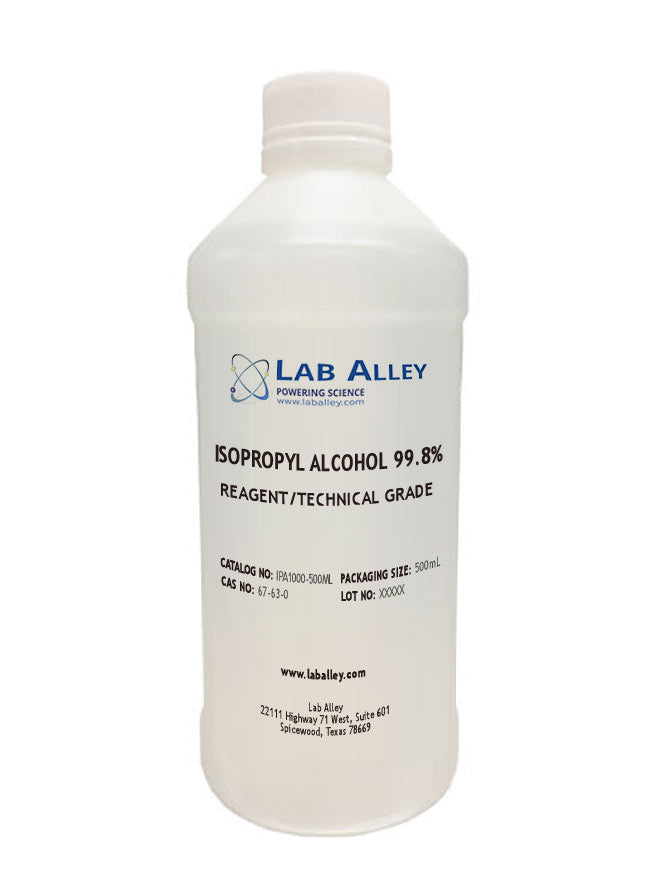 Isopropyl Alcohol 99.8% Lab Grade