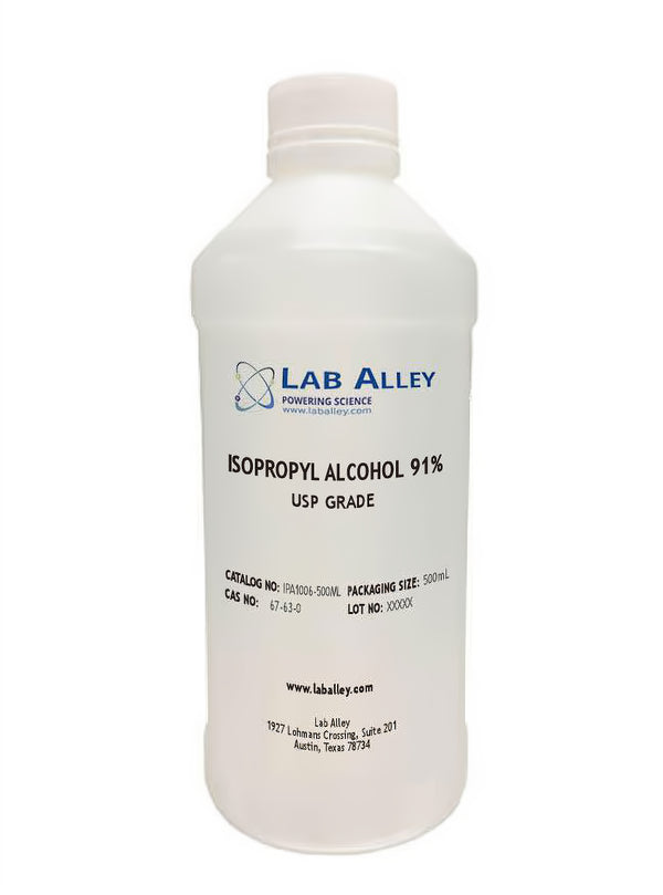 Isopropyl Alcohol 91% USP Grade, Kosher, Halal