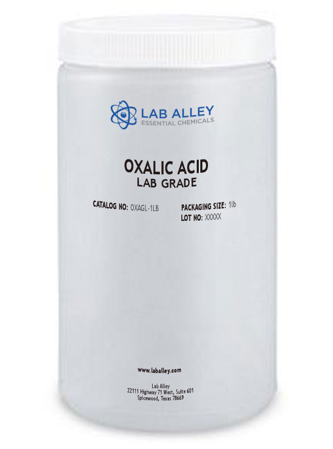 Oxalic Acid Crystals, Lab Grade, 1 Pound