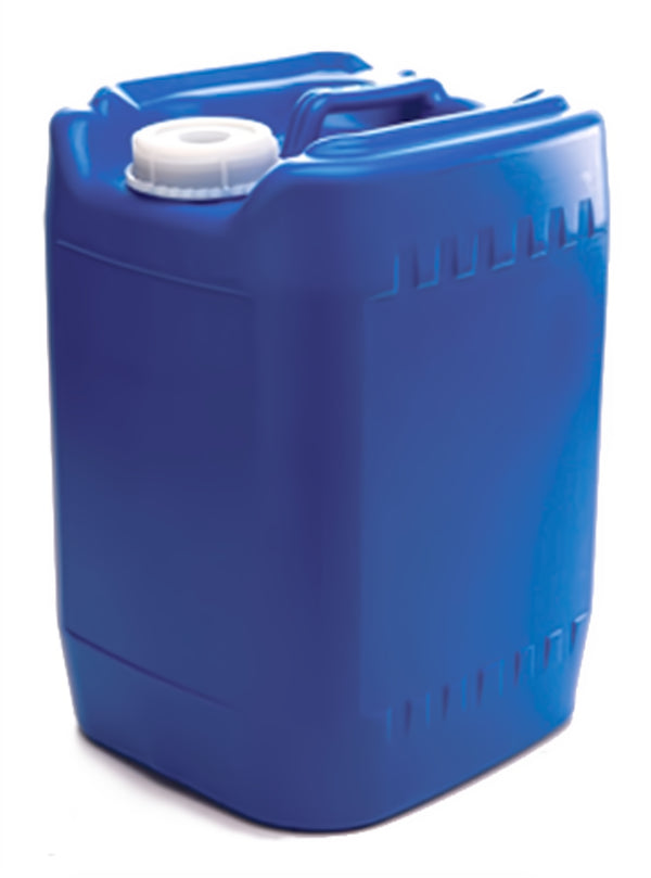 5.3 Gallon Blue Leakproof HDPE Plastic UN Rated Jerry Cans with Natural Tamper-Evident Cap