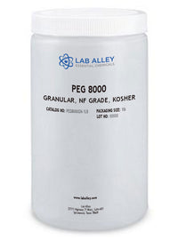 PEG 8000, Granular, NF Grade, Kosher, 100g