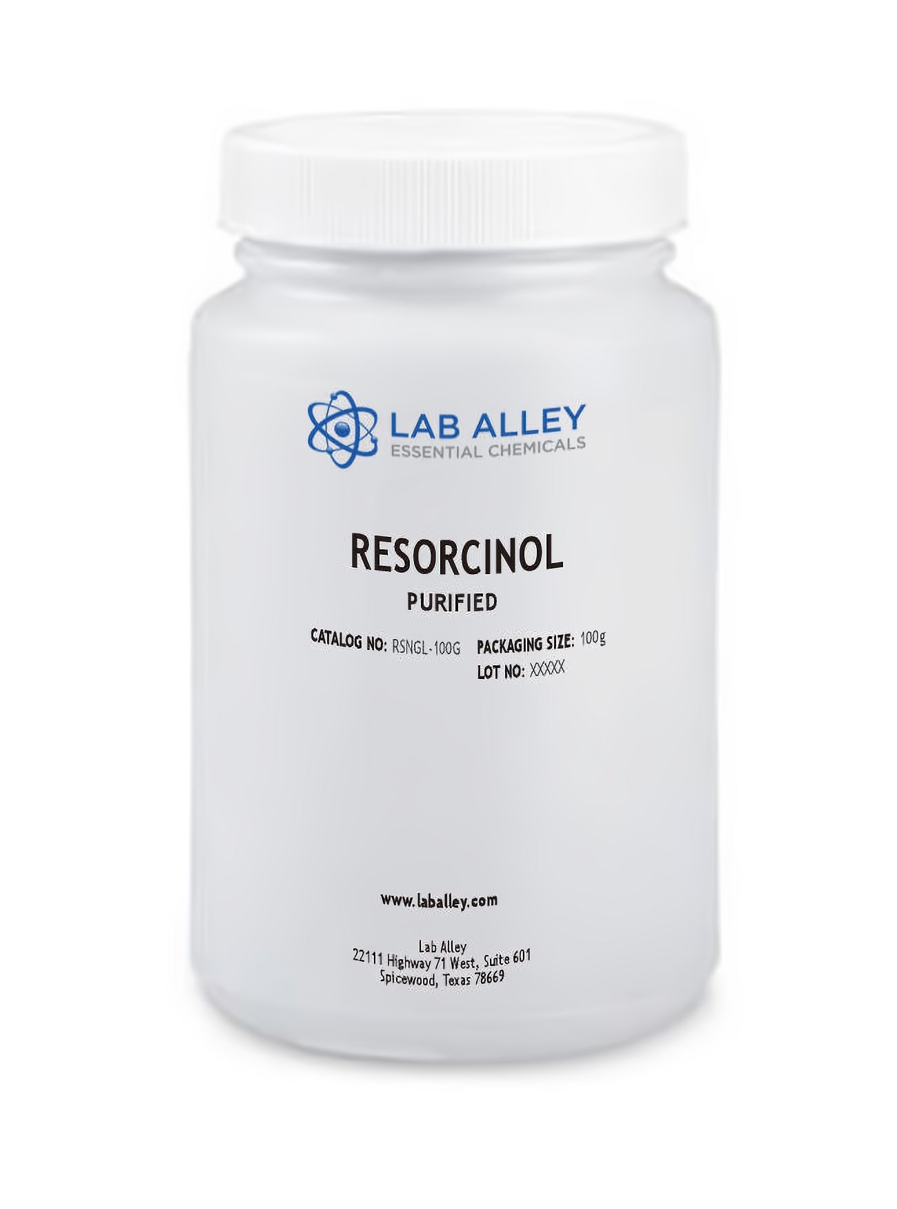 Resorcinol Crystalline Powder Lab Alley