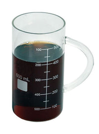 Glass Beaker Mug, 400mL