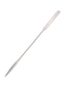 Spatula, Stainless Steel, One End Flat, One End Tapered
