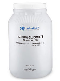 Sodium Gluconate, Granular, FCC/Food Grade, 1 Pound Sodium Gluconate, Granular, FCC/Food Grade, 1 Pound