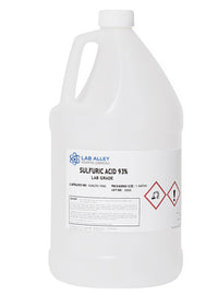 Sulfuric Acid 93% (92-94%) Solution, Lab Grade, 500mL Sulfuric Acid 93% (92-94%) Solution, Lab Grade, 500mL