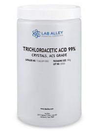 Trichloroacetic Acid 99%, Crystals, ACS Grade, 100 Grams Trichloroacetic Acid 99%, Crystals, ACS Grade, 100 Grams