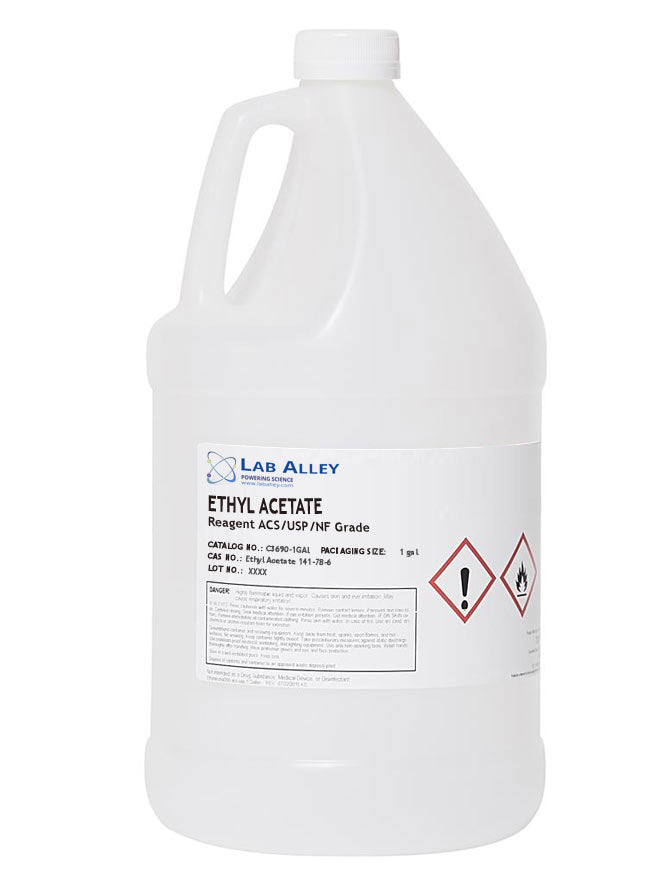 Ethyl Acetate, ACS/USP/NF Grade, 1 Gallon