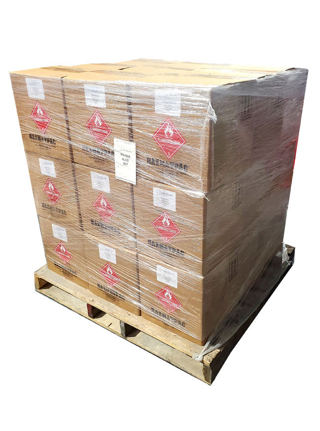 LabAlley pallet boxes of ethanol 190 proof 90% denatured alcohol