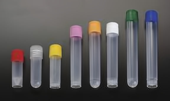 Simport Scientific Sample Tubes with External Threads - Ungraduated