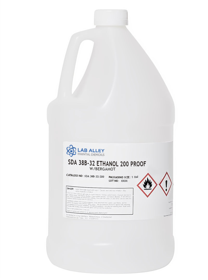 SDA 38B-32 Ethanol 200 Proof w/ Bergamot (Bergaptene Free)