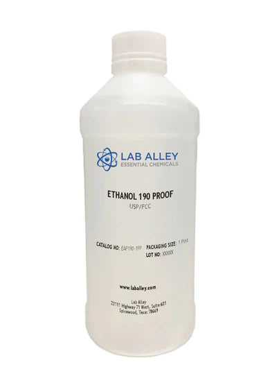 Ethanol 190 Proof (95%) Non-Denatured Alcohol, USP Grade