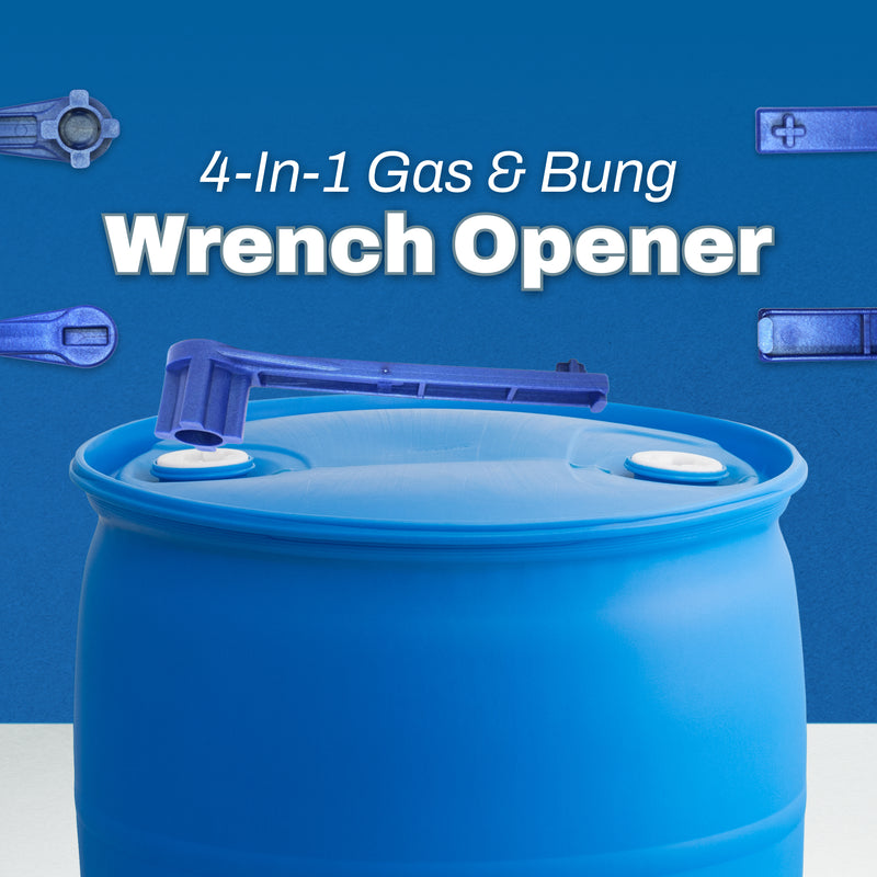 4-in-1 Drum Wrench Opener, Non Sparking