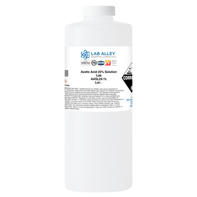 Acetic Acid 25% Solution Lab Grade