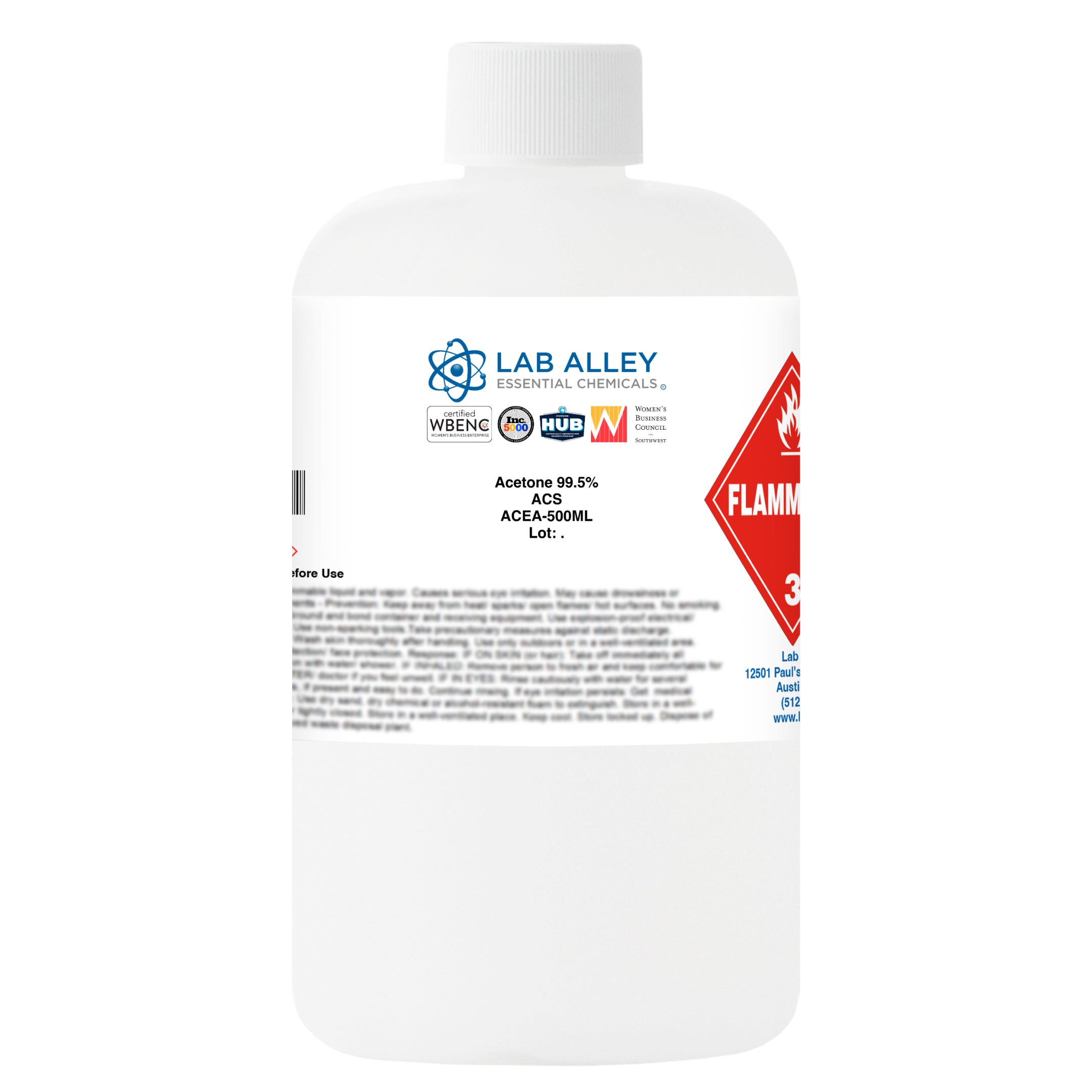 Acetone 99.5%, ACS